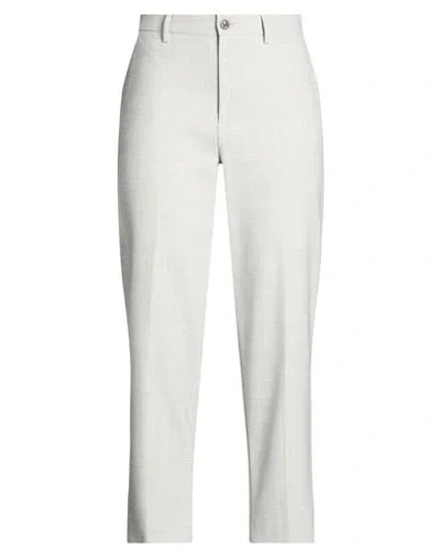 Berwich Woman Pants Grey Size 4 Polyester, Virgin Wool, Elastane In White