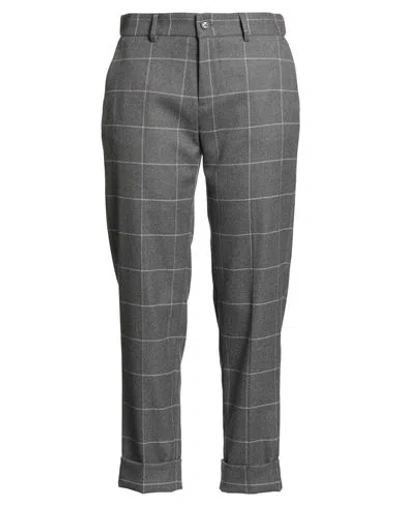 Berwich Woman Pants Grey Size 4 Polyester, Viscose, Elastane In Gray