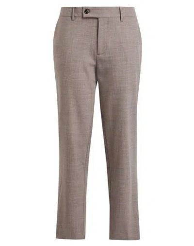 Berwich Woman Pants Grey Size 8 Polyester, Virgin Wool, Elastane In Gray