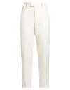 Berwich Woman Pants Ivory Size 10 Polyester, Elastane In Animal Print