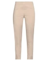 Berwich Woman Pants Beige Size 12 Cotton, Elastane