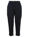 Berwich Woman Pants Midnight Blue Size 6 Cotton, Elastane