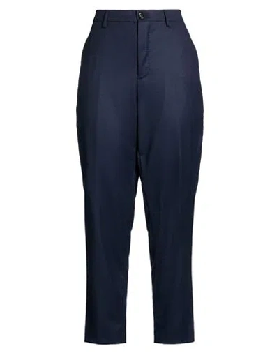 Berwich Woman Pants Midnight Blue Size 6 Virgin Wool