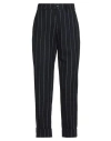 Berwich Woman Pants Navy Size 2 Virgin Wool In Multi