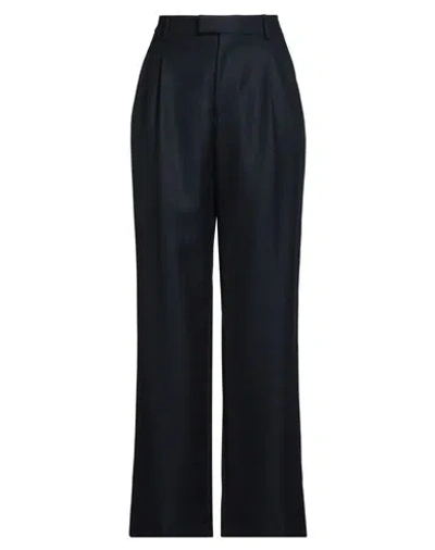 Berwich Woman Pants Navy Size 8 Virgin Wool In Black