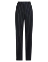 Berwich Woman Pants Navy Size 8 Virgin Wool In Blue