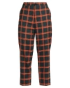 Berwich Woman Pants Orange Size 6 Polyester, Virgin Wool, Elastane In Multi