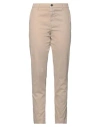 Berwich Woman Pants Sand Size 6 Cotton, Polyester, Elastane In Beige