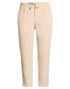 Berwich Woman Pants Sand Size 10 Polyester, Elastane In Neutral