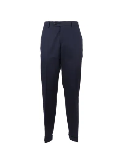 Berwich Yretro Tailored Trousers In Blue