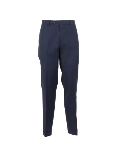 Berwich Yretro Tailored Trousers In Blue