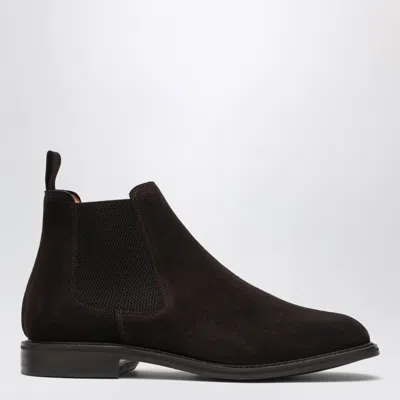 Berwick 1707 Brown Suede Chelsea Boots