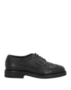 Berwick 1707 Man Lace-up Shoes Black Size 6 Leather