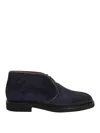 Berwick 1707 Repello Gum Oil Lace Up Shoes In Blue