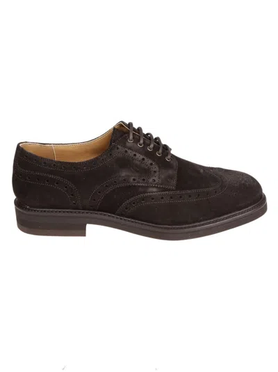 Berwick Derby Shoes With Brogue Detailing
