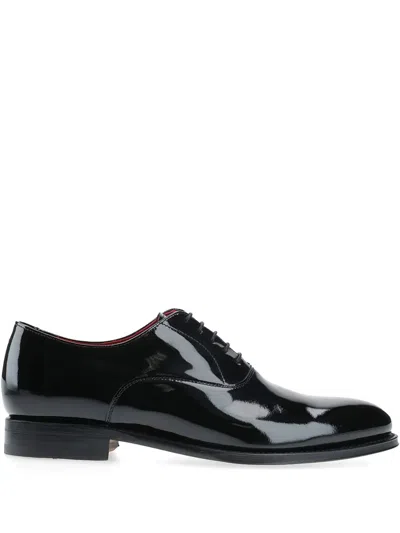 Berwick Shoes 3053-k1 Lace-up Oxford Shoes In Black