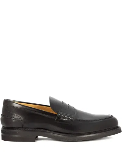 Berwick Shoes Leather Loafers In Multi