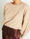 Beryll Stevie Cashmere Sweater In Latte In Multi
