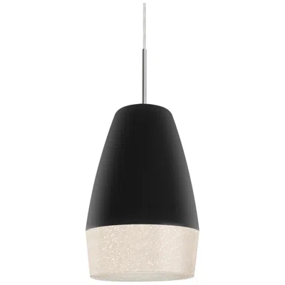 Besa Abu 12 Pendant Black/glitter - Made To Order