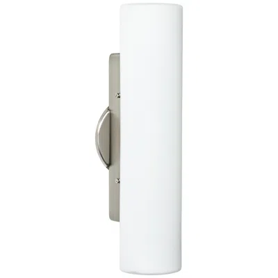Besa Baaz 15 3/4" High Satin Nickel Sconce - Made To Order