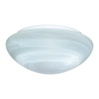 Besa Bobbi 12" Wide Marble Ceiling Light - Made To Order