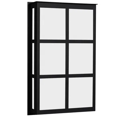 Besa Bree 16 Sconce In Black