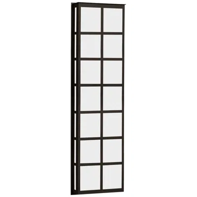 Besa Bree 38 Sconce - White Acrylic, Bronze Finish - Made To Order
