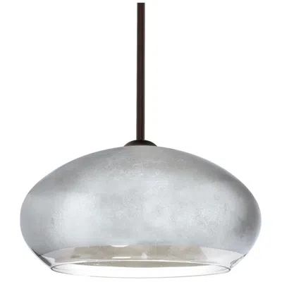 Besa Brio 14 Pendant 13.75 Wide Satin Nickel Finish - Made To Order