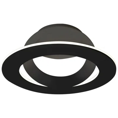 Besa Cue Flush Mount In Black