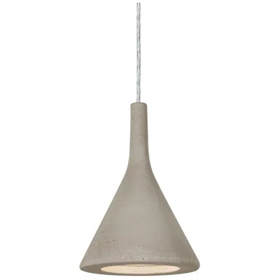 Besa Gala Pendant 6.75 Wide Bronze Finish - Made To Order In Gray