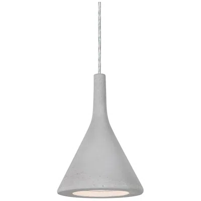 Besa Gala Pendant 6.75 Wide Satin Nickel Finish - Made To Order In Gray