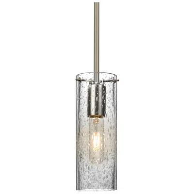 Besa Juni 10 Pendant 3.5 Wide Satin Nickel Finish - Made To Order