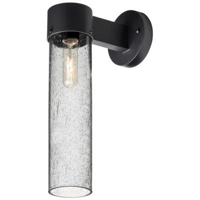 Besa , Juni 16 Outdoor Sconce, Clear Bubble, Black Finish, 1x60w Medium Base In Multi