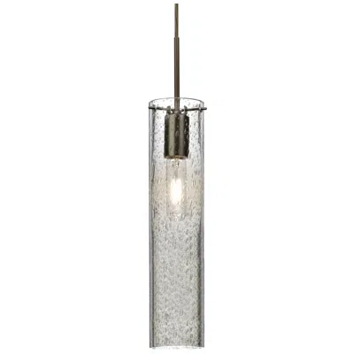 Besa Juni 16 Pendant 3.5 Wide Satin Nickel Finish In Gray