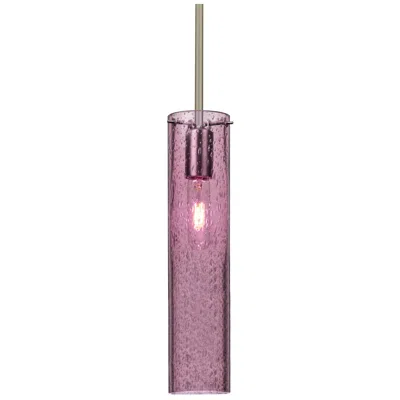 Besa Juni 16 Pendant 3.5 Wide Satin Nickel Finish - Made To Order