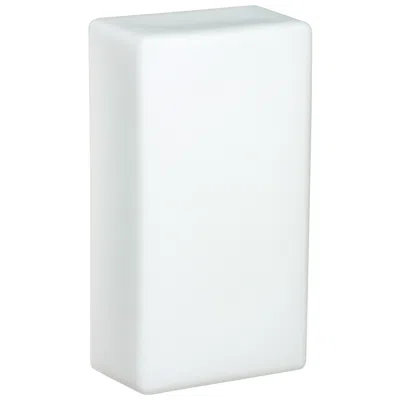 Besa Lido 8 1/2" High Opal Matte Outdoor Wall Sconce In White