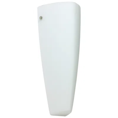 Besa Lina 13 1/4" High Opal Matte/satin Nickel Wall Light - Made To Order