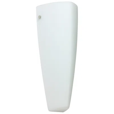 Besa Lina 13 1/4"h Opal Matte/polished Nickel Led Wall Sconce Made To Order