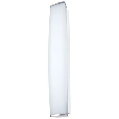 Besa Miranda 26 Wall Sconce - Satin White Decor, Chrome