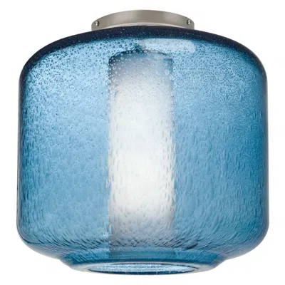 Besa Niles 10 Ceiling Blue Bubble/opal - Made To Order