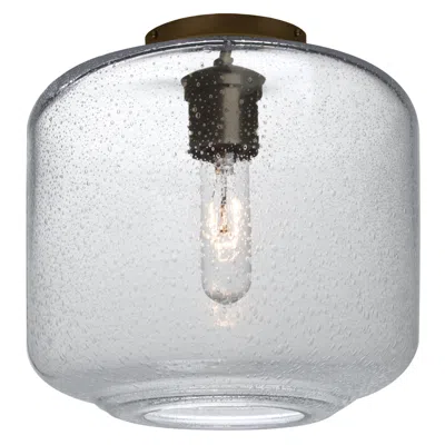 Besa Niles 10 Ceiling Clear Bubble - Made To Order In Gray