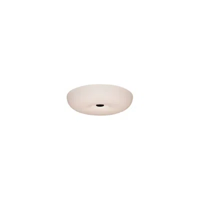 Besa Nimbus 16 Ceiling Opal Matte Black - Made To Order In Pink