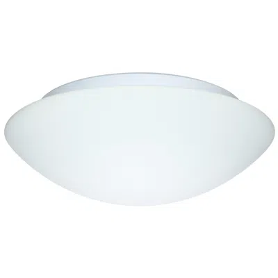 Besa Nova 16" Wide White Ceiling Light - Made To Order