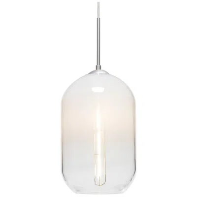 Besa Omega 12 Pendant 7.25 Wide Gray Finish - Made To Order In White