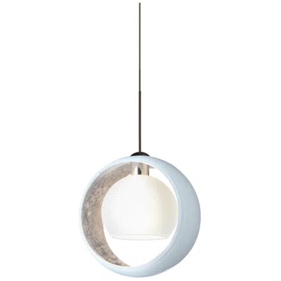 Besa Pogo Pendant 6.25 Wide Clear Finish - Made To Order