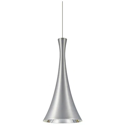 Besa Rondo Pendant 7.875 Wide Satin Nickel Finish - Made To Order