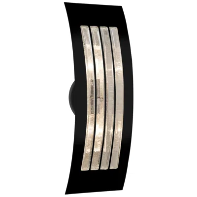 Besa Sail 17 1/2" High Bubble/black Wall Sconce - Made To Order