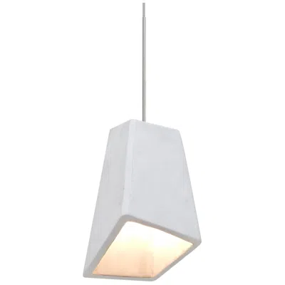 Besa Skip Pendant 4 Wide Satin Nickel Finish - Made To Order
