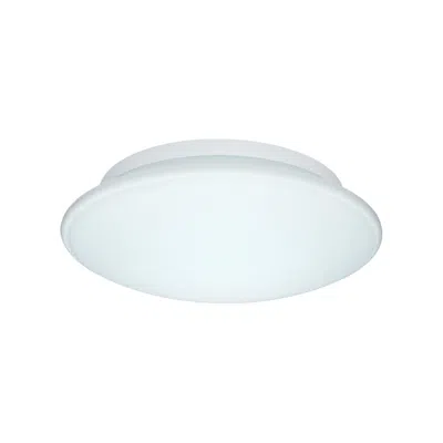 Besa Sola 10" Wide Opal Matte Ceiling Light - Made To Order In Blue