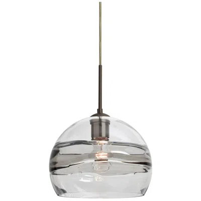 Besa Spirit 10 10 3/4" Wide Bronze Globe Mini Pendant